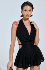 BACK IT UP SLINKY MINI DRESS