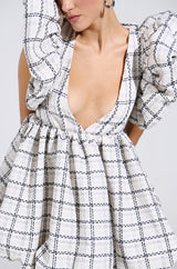 THAT GIRL TWEED MINI DRESS