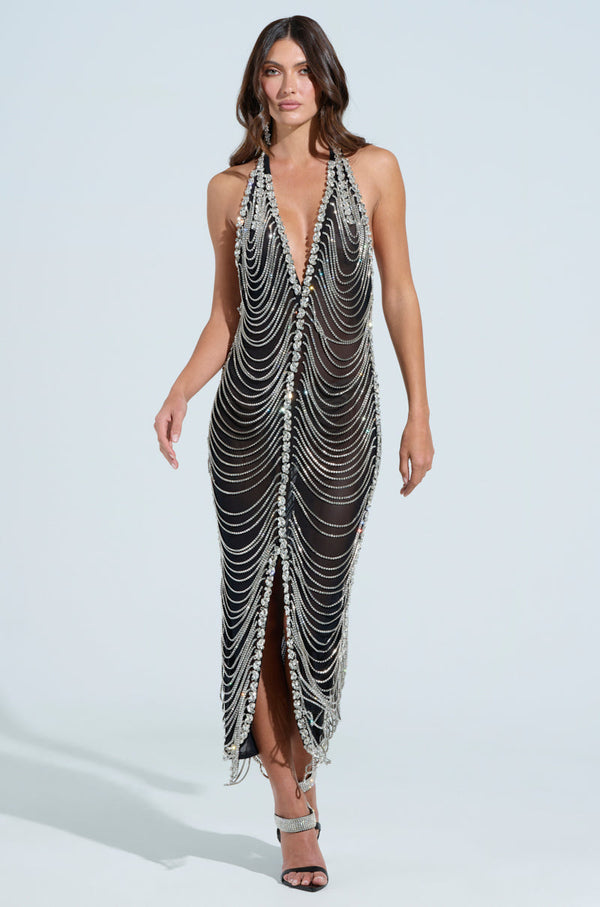 TALK IT OVER MAXI DRESS