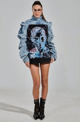 SPOIL ME DENIM BOLERO