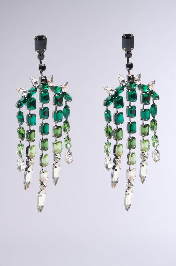 GREEN NO ENVY EARRING