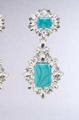 TOTALLY TURQ EARRING