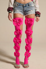LOVE YOU TOO STIRRUP STOCKINGS