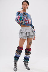 ON THE MOVE RUFFLE SKORT