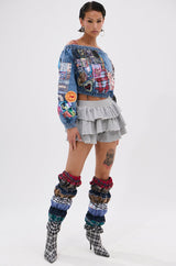 ON THE MOVE RUFFLE SKORT