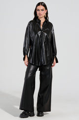 LANA BUTTON DOWN MULTI FUNCTION BLOUSE