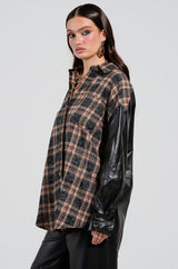 LANA BUTTON DOWN MULTI FUNCTION BLOUSE