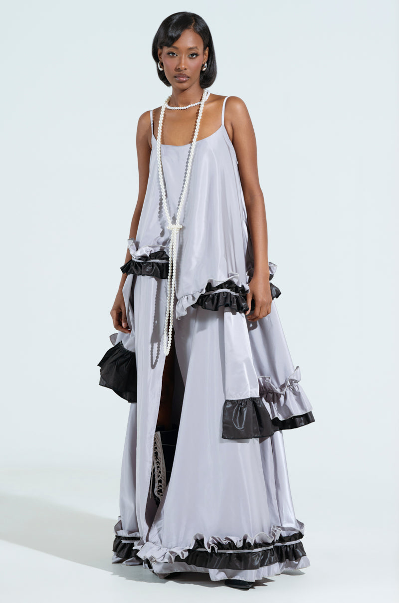 BACKSTAGE AT MY BOYFRIENDS SHOW MAXI DRESS