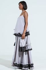 BACKSTAGE AT MY BOYFRIENDS SHOW MAXI DRESS