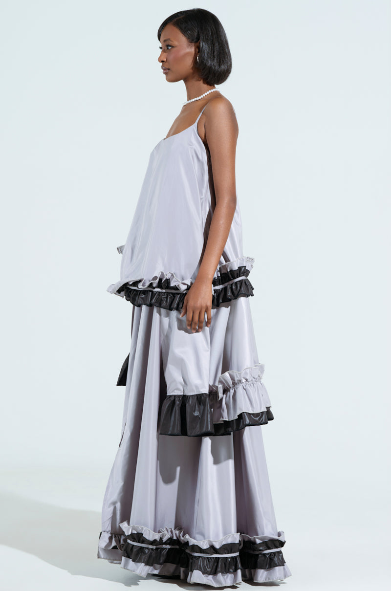 BACKSTAGE AT MY BOYFRIENDS SHOW MAXI DRESS