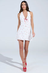 THE CHERRY ON TOP MINI DRESS