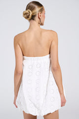 ALL FOR LOVE BUBBLE MINI DRESS