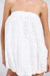 ALL FOR LOVE BUBBLE MINI DRESS