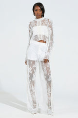 MISS ME YET LACE BLOUSE
