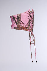 YOU CANT SEE ME CAMO LACE UP BELT
