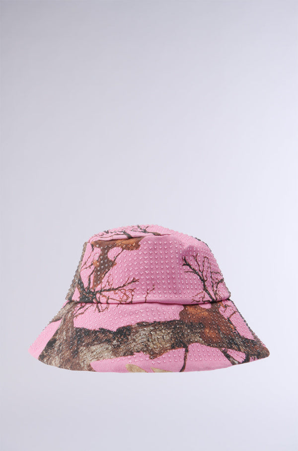 YOU CANT SEE ME CAMO BUCKET HAT