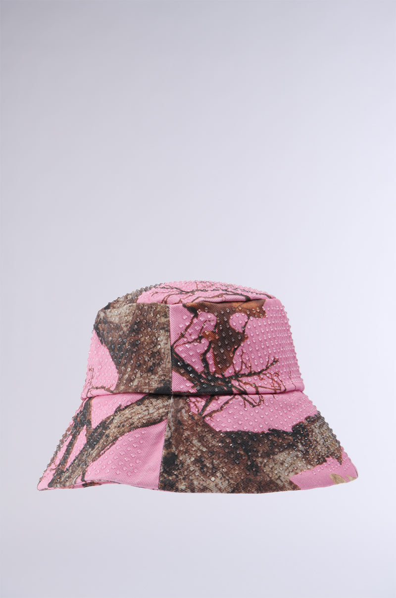 YOU CANT SEE ME CAMO BUCKET HAT