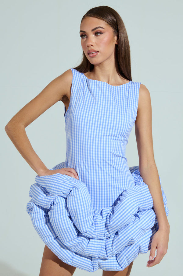 KEEP DREAMIN PLUSH MINI DRESS