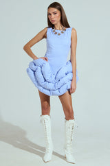 KEEP DREAMIN PLUSH MINI DRESS