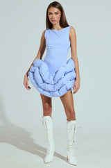 KEEP DREAMIN PLUSH MINI DRESS