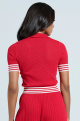 GET WITH IT CROP SWEATER
