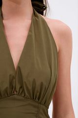 COOL GIRLS CLUB RUCHED MINI DRESS