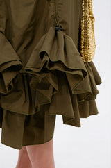 COOL GIRLS CLUB RUCHED MINI DRESS