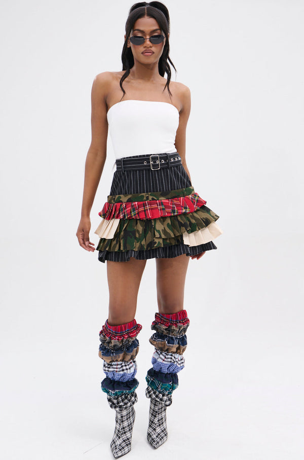 I HEART ME TEXTURED MINI DRESS