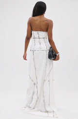 COVER STAR DENIM MAXI DRESS