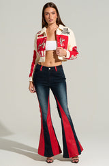 STELLA BELLA FLARE DENIM PANT