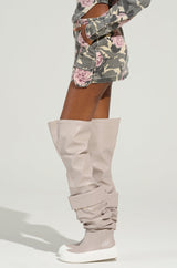 FLOWER CHILD PRINTED MINI SKIRT