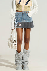 STEP-UP MINI SKIRT