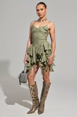 CANT COMPARE CHIFFON MINI DRESS