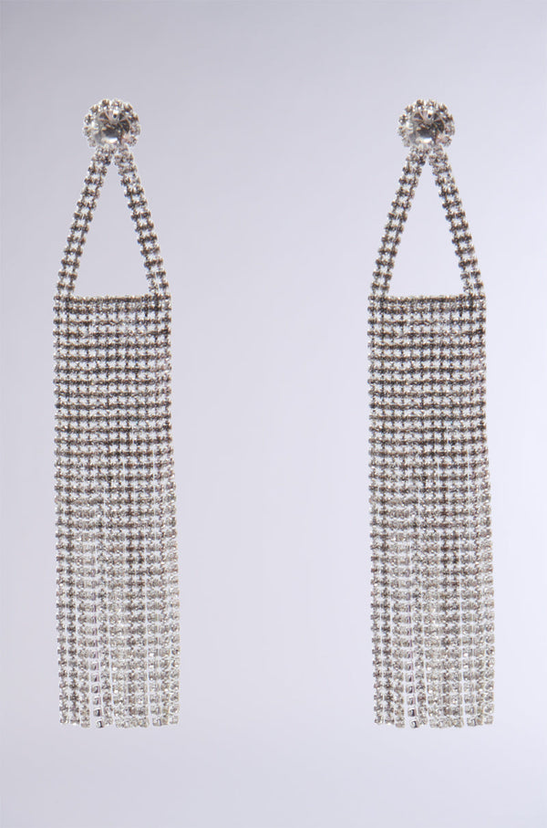 EMBELLISHED CHANDELIER EARRINGS