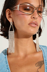 EMBELLISHED CHANDELIER EARRINGS