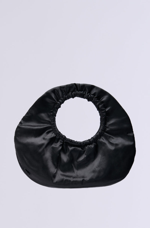 FANNED OUT SATIN PURSE