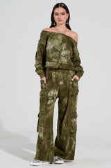 NINA CROPPED SWEATSHIRT
