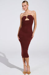 STARRY NIGHT KNIT MIDI DRESS