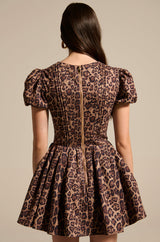 WILD THING PRINTED MINI DRESS