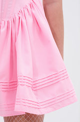 ISSA LOOK MINI DRESS IN PINK