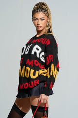 GLAMOUR OVERSIZED SWEATER