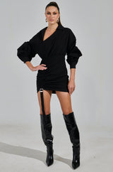 MELODY POPLIN MINI DRESS