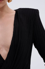 REBECCA WOVEN MINI DRESS