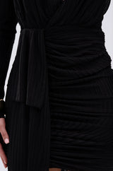 REBECCA WOVEN MINI DRESS