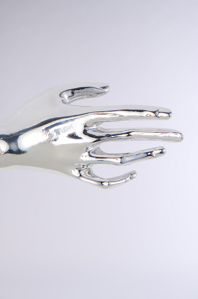 HANDS ON BROOCH