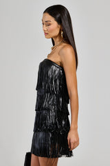 FRINGE ME UP MINI DRESS