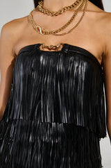 FRINGE ME UP MINI DRESS