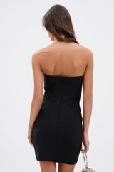 A LITTLE PARTY NEVER HURT BANDAGE MINI DRESS