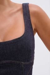 DAY DREAMIN DENIM MIDI DRESS