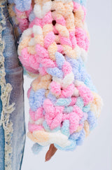 ALIA CHUNKY CHENILLE KNIT CARDIGAN